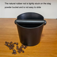 Load image into Gallery viewer, Coffee Knocking Grounds Bucket Waste Grounds Basin Grounds Box, Style:, A Model (Black), A Model (Healing Gray), A Model (Coffee Brown), A Model (Olive Green), A Model (Peacock Blue), A Modle (Yellow), B Model (Black), B Model (White), C Model (Black) ...
