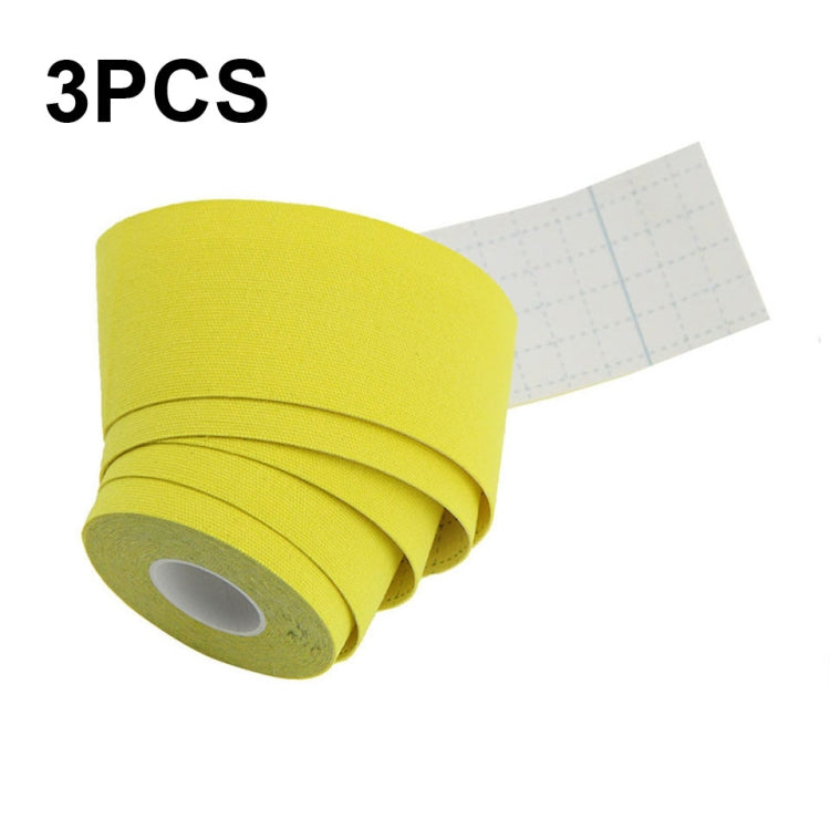 3pcs Muscle Tape Physiotherapy Sports Tape Basketball Knee Bandage, Size: