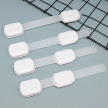 Load image into Gallery viewer, Slide Adjust Baby Safety Lock Refrigerator Drawer Lock, Drawer Lock