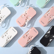 Load image into Gallery viewer, FukuBook Portable Mini Automatic Opening and Closing Floss Storage Box with Floss, White, Black, Green, Pink