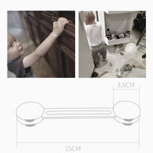Load image into Gallery viewer, Children Drawer Anti-opening Cabinet Door Refrigerator Safety Lock, 10 PCS/Pack, Pair Lock 10 PCS/Pack, 5 PCS/Pack, Pair Lock 5 PCS/Pack, 5 PCS Transparent +5 Pair Lock