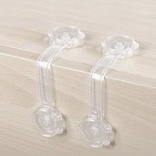 Load image into Gallery viewer, Children Drawer Anti-opening Cabinet Door Refrigerator Safety Lock, 10 PCS/Pack, Pair Lock 10 PCS/Pack, 5 PCS/Pack, Pair Lock 5 PCS/Pack, 5 PCS Transparent +5 Pair Lock
