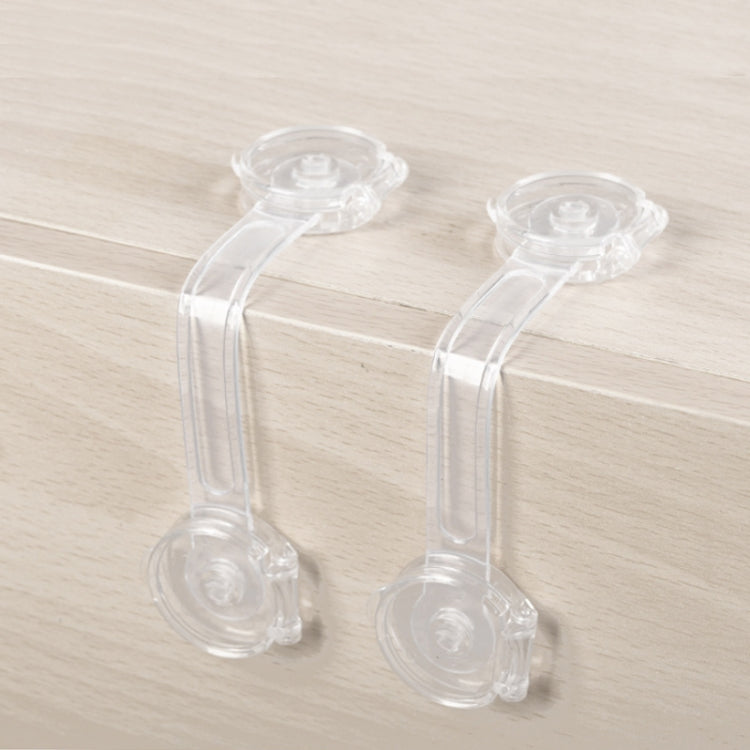 Children Drawer Anti-opening Cabinet Door Refrigerator Safety Lock, 10 PCS/Pack, Pair Lock 10 PCS/Pack, 5 PCS/Pack, Pair Lock 5 PCS/Pack, 5 PCS Transparent +5 Pair Lock