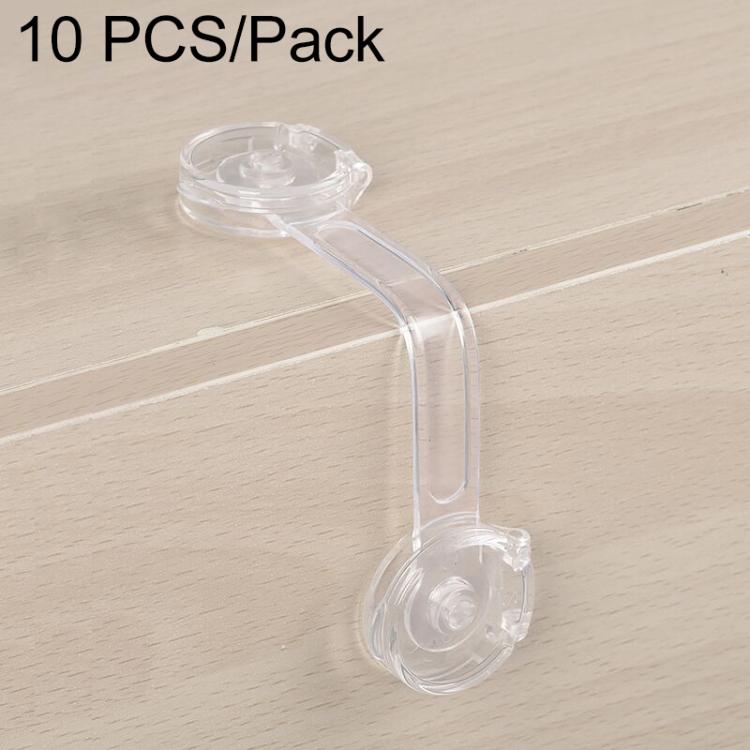 Children Drawer Anti-opening Cabinet Door Refrigerator Safety Lock, 10 PCS/Pack, Pair Lock 10 PCS/Pack, 5 PCS/Pack, Pair Lock 5 PCS/Pack, 5 PCS Transparent +5 Pair Lock