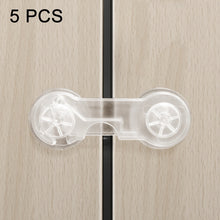 Load image into Gallery viewer, Children Drawer Anti-opening Cabinet Door Refrigerator Safety Lock, 10 PCS/Pack, Pair Lock 10 PCS/Pack, 5 PCS/Pack, Pair Lock 5 PCS/Pack, 5 PCS Transparent +5 Pair Lock