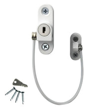 Load image into Gallery viewer, Children High-rise Anti-fall Safety Lock Window Push Limiter, Color:, White, Black, White (Thick), Black (Thick), White (Special Thick), Black (Special Thick), White (Enhanced), Black (Enhanced), White (High Standard), Black (High Standard)
