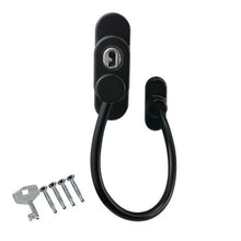 Load image into Gallery viewer, Children High-rise Anti-fall Safety Lock Window Push Limiter, Color:, White, Black, White (Thick), Black (Thick), White (Special Thick), Black (Special Thick), White (Enhanced), Black (Enhanced), White (High Standard), Black (High Standard)