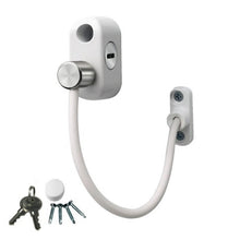 Load image into Gallery viewer, Children High-rise Anti-fall Safety Lock Window Push Limiter, Color:, White, Black, White (Thick), Black (Thick), White (Special Thick), Black (Special Thick), White (Enhanced), Black (Enhanced), White (High Standard), Black (High Standard)