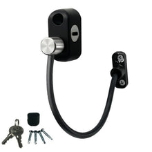 Load image into Gallery viewer, Children High-rise Anti-fall Safety Lock Window Push Limiter, Color:, White, Black, White (Thick), Black (Thick), White (Special Thick), Black (Special Thick), White (Enhanced), Black (Enhanced), White (High Standard), Black (High Standard)