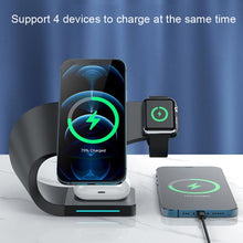 Load image into Gallery viewer, LFX-178 4 In 1 Wireless Charger For Smartphone&amp;iWatch&amp;AirPods, LFX-178