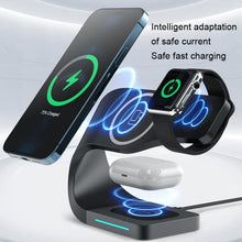 Load image into Gallery viewer, LFX-178 4 In 1 Wireless Charger For Smartphone&amp;iWatch&amp;AirPods, LFX-178