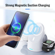 Load image into Gallery viewer, LFX-179 Magnetic Vertical 3 in 1 Wireless Charging Bracket, LFX-179