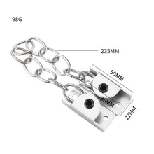 Load image into Gallery viewer, Punching Installation Protection Stainless Steel Window Limit Lock, B Type Silver, B Type White, B Type Black, A Type Silver, A Type Black