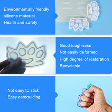 Load image into Gallery viewer, D650 DIY Drop Mold Defense Finger Tiger Silicone Mold, 2 PCS D650 01, 2 PCS D650 02
