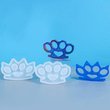 Load image into Gallery viewer, D650 DIY Drop Mold Defense Finger Tiger Silicone Mold, 2 PCS D650 01, 2 PCS D650 02