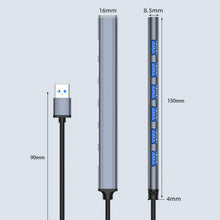 Load image into Gallery viewer, 7 in 1 USB3.0 Docking Station Laptop Multifunctional HUB, USB Interface, Type-C Interface