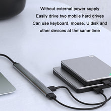 Load image into Gallery viewer, 7 in 1 USB3.0 Docking Station Laptop Multifunctional HUB, USB Interface, Type-C Interface