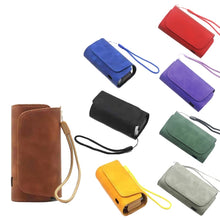 Load image into Gallery viewer, Leather Shockproof Electronic Cigarette Storage Protective Case For IQO 3.0, Black, Blue, Brown, Coffee, Red, Grey, Green, Purple