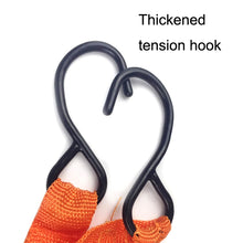 Load image into Gallery viewer, 4PCS 15 Inch Tensioner Ratchet Strap Car Ratchet Thread Tensioner, Orange, Black