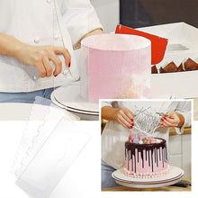 Load image into Gallery viewer, 6 In 1 Clear Acrylic Cake Scraper Smoothing Tool Set, 6 In 1