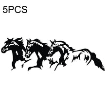 Load image into Gallery viewer, 5PCS FGM-002 Carving Reflective Stickers Galloping Horse Car Body Sticker, Galloping Horse