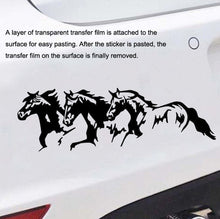 Load image into Gallery viewer, 5PCS FGM-002 Carving Reflective Stickers Galloping Horse Car Body Sticker, Galloping Horse