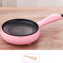 Load image into Gallery viewer, 350W Electric Egg Omelette Cooker Frying Pan Steamer Cooker,EU Plug,Style:, Single Layer Set Yellow, Double Layer Set Yellow, Pan+Wood Shovel Yellow, Single Layer Set Pink, Double Layer Set Pink, Pan+Wood Shovel Pink