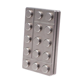 FS01 Stainless Steel Metal Magnetic Push Card Decompression Toy Fingertip Gyro