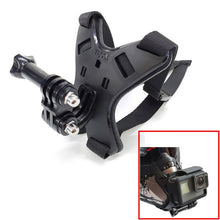 Load image into Gallery viewer, TUYU Motorcycle Helmet Chin Action Camera Mobile Phone Mounting Bracket, Black Bracket, Blue Bracket, Black Bracket+Mobile Phone Clip, Blue Bracket+Mobile Phone Clip