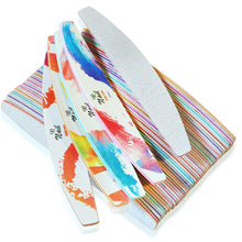 Load image into Gallery viewer, GJ0507 6 In 1 Nail Art Tools Nail Polish Nail Scrub Strips, Flower, Fingertip, Christmas, Flame Bird, Watercolor
