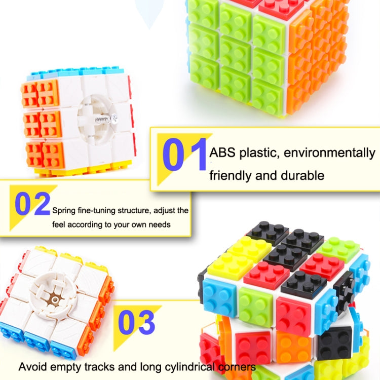 FX7780 Building Magic Cube Assembled Children Educational Early Education Toys