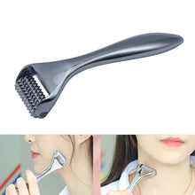 Load image into Gallery viewer, Face Slimming Instrument Roller Metal Barbed Facial Massager, Metal Roller