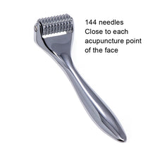 Load image into Gallery viewer, Face Slimming Instrument Roller Metal Barbed Facial Massager, Metal Roller
