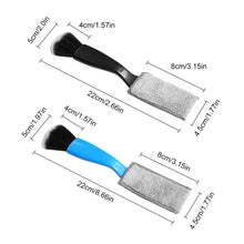 Load image into Gallery viewer, D-4527 Car Dust Cleaning Double-hended Soft Bristle Detail Brush, D-4527 Soft Brush