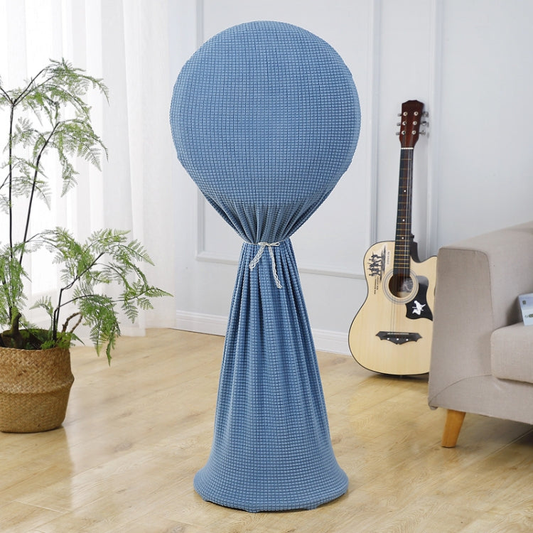 Round Elasticity Fan Dust Cover Household Use Fabric Fan Protective Cover, 110x45cm Pink, 110x45cm Green, 110x45cm Blue, 110x45cm Gray