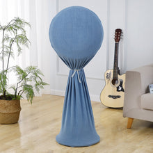 Load image into Gallery viewer, Round Elasticity Fan Dust Cover Household Use Fabric Fan Protective Cover, 110x45cm Pink, 110x45cm Green, 110x45cm Blue, 110x45cm Gray