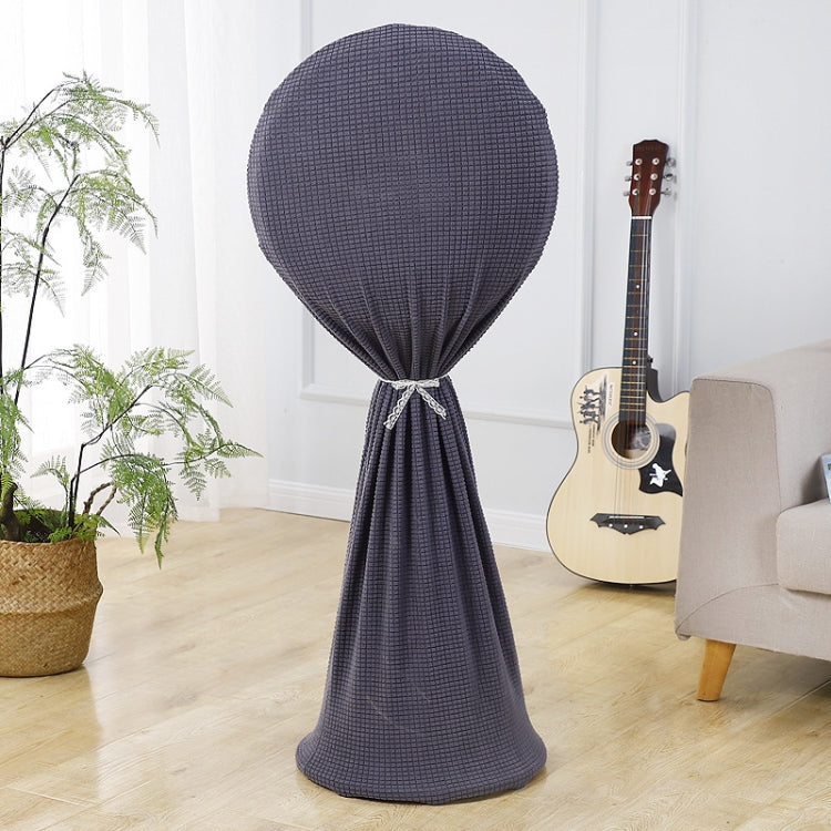 Round Elasticity Fan Dust Cover Household Use Fabric Fan Protective Cover, 110x45cm Pink, 110x45cm Green, 110x45cm Blue, 110x45cm Gray