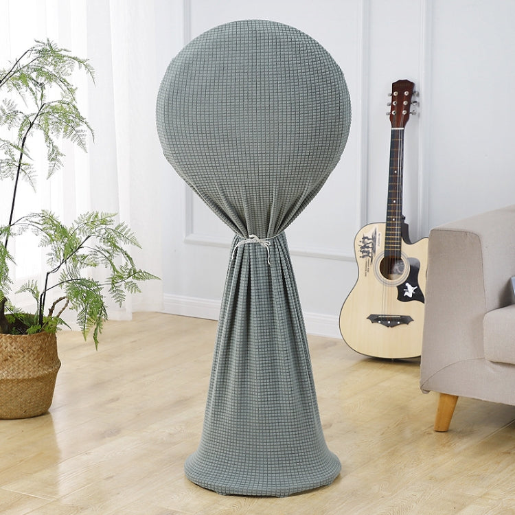 Round Elasticity Fan Dust Cover Household Use Fabric Fan Protective Cover, 110x45cm Pink, 110x45cm Green, 110x45cm Blue, 110x45cm Gray