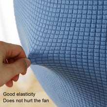 Load image into Gallery viewer, Round Elasticity Fan Dust Cover Household Use Fabric Fan Protective Cover, 110x45cm Pink, 110x45cm Green, 110x45cm Blue, 110x45cm Gray