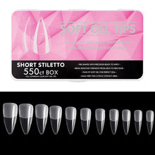 Load image into Gallery viewer, Scratch-free Ultra-thin Seamless Manicure Nail Plate, Shape:, 01 Frosted T Type, 02 Half Sand Water Droplets, 03 Half Sand Short Ballet, 04 Half Sand Short Water Drop, 05 Denim, 06 Long Denim, 07 Long Ballet, 08 Long Arc, 09 Long Water Pipe            ...