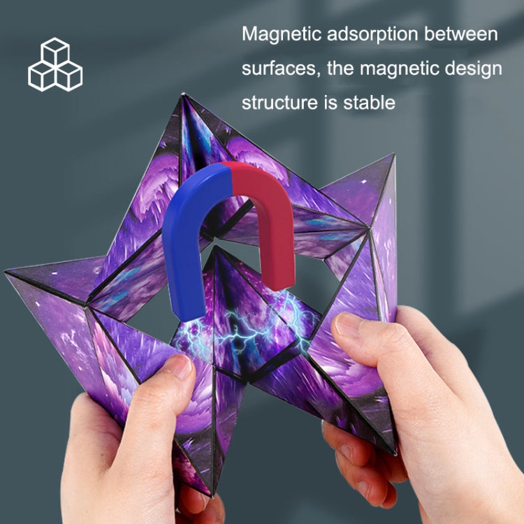 3D Variety Geometry Alien Magic Cube Magnetic Logic Thinking Children Educational Toys
