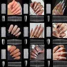 Load image into Gallery viewer, 240 PCS Extended Manicure No-Engraving Frosted Thin Nail Piece, WH-106, WH-107, WH-107 Single Number 5-9, WH-108, WH-108 Single Number 5-9, Wh-109, WH-109 Single Number 5-9, WH-110, WH-1110 Single Number 5-9, WH-0162, WH-0163, WH-0166, WH-0167, WH-0169...