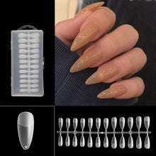 Load image into Gallery viewer, 240 PCS Extended Manicure No-Engraving Frosted Thin Nail Piece, WH-106, WH-107, WH-107 Single Number 5-9, WH-108, WH-108 Single Number 5-9, Wh-109, WH-109 Single Number 5-9, WH-110, WH-1110 Single Number 5-9, WH-0162, WH-0163, WH-0166, WH-0167, WH-0169...