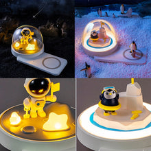Load image into Gallery viewer, Decorative Table Lamp Wireless Fast Charging Smart Bluetooth Music Light, Style:, Bluetooth Model