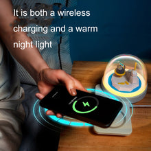 Load image into Gallery viewer, Decorative Table Lamp Wireless Fast Charging Smart Bluetooth Music Light, Style:, Bluetooth Model