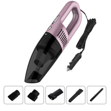 Load image into Gallery viewer, L2554 Car Portable Handheld High-power Small Wired Vacuum Cleaner, Color:, Elegant Black, Rose Gold, Space Gray