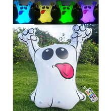 Load image into Gallery viewer, Halloween Bar Haunted House Shopping Mall Inflatable Decoration, 16 Inch Not Glowing Eyeball, 16 Inch Glowing Pumpkin, 16 Inch Glowing Eyeball, 55cm Glowing Skull, 72CM glowing Ghost