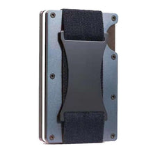 Load image into Gallery viewer, ZDL-05 Tracker Protection Organizer Metal Card Holder For AirTag 2nd Gen / AirTag 1st Gen, Army Green, Black, Grey, Light Blue