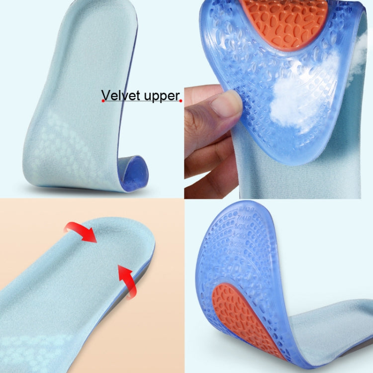 TPE GEL Sports Insole Shock-absorbing Sweat-absorbing Running Insole
