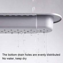 Load image into Gallery viewer, Disassembly With Towel Pole Telescopic Sink Rack, White, Grey